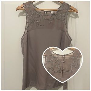 NWOT Bejeweled Top